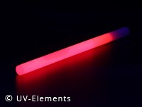 Jumbo Glow Sticks 150x15mm - red