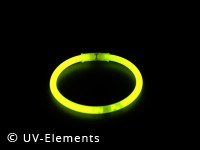 100x Glowstick Bracelets 200 x5 mm (1 box) - yellow