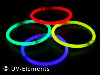 50x Knicklicht-Armbänder 200x5mm (5 Packungen)