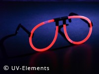 Glow Stick glasses - red