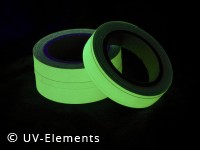 Afterglow Tape 50mm x 10m (green/yellow)