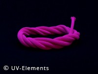 Natural fibre string 3,5mm 1m - purple