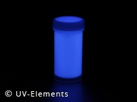 Neon UV-Lack spezial Nachleuchtend 50ml - blau