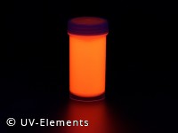 Neon UV-Lack spezial Nachleuchtend 50ml - rot