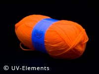 Neonwolle 50g - orange