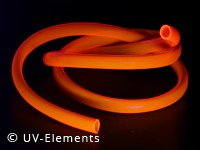 PVC UV active string/cable 10mm (50m) - orange