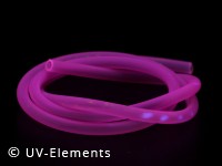 PVC UV active string/cable 10mm (50m) - pink