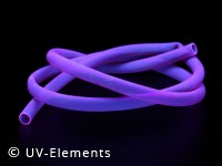 PVC UV active string/cable 8mm (50m) - purple