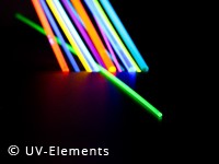 Plastilight UV active string 3mm - light green