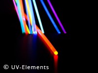 Plastilight UV active string 3mm - orange