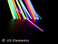 Plastilight UV active string 3mm - purple