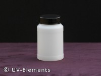 Round plastic jar 250ml milky haze (1 piec)