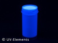 UV active bodypaint 100ml - blue