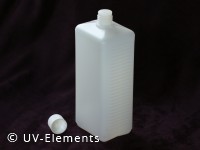 Square plastic jar with cap and splash application 1000ml (162pcs)