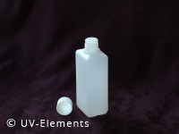 Square plastic jar with cap and splash application 250ml (50pcs)