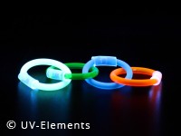 UV-aktive Glow Rings - 4 pieces (10 Units)