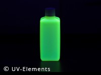 uv-aktives Leuchtwasser 250ml - grün