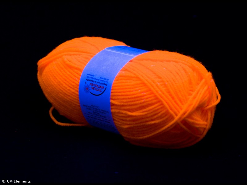 UV-Leuchtschnur orange UV-Schnur