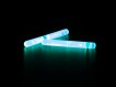 8x Mini Glow Sticks 40x4mm - blue