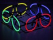 Glow Stick glasses in set 4pcs (blue, green, red yellow)