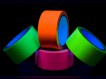 Neon-Tape Set (1 Rolle je Farbe in gelb, grün, pink, orange)