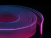 PVC-Leuchtband 25mm breit (1m) - pink