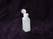 Square plastic jar with hinged cover cap 100ml (1000pcs)