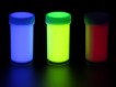 Invisible UV active fluorescent body paint set 1 (3x25ml colors: blue, green, red)